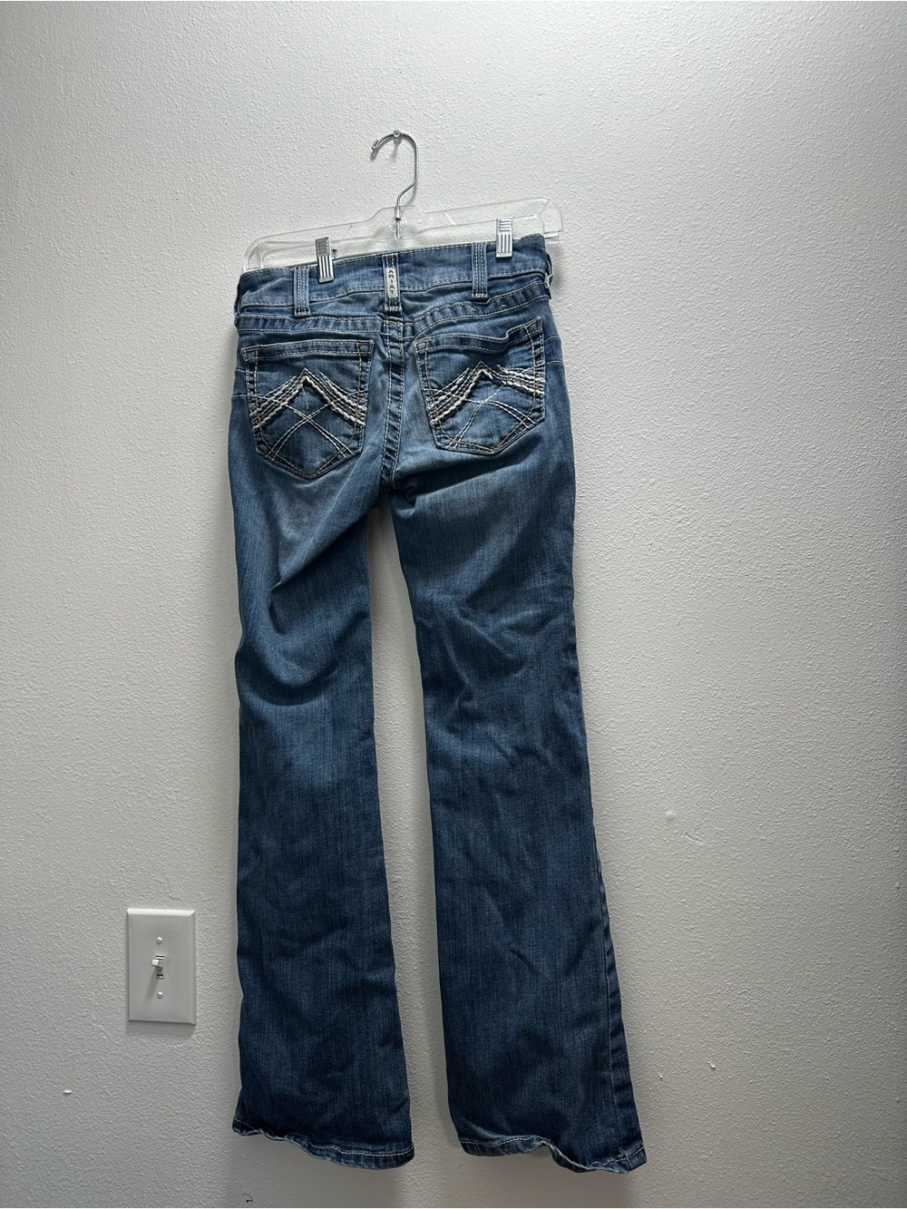 Ariat light wash bootcut jeans